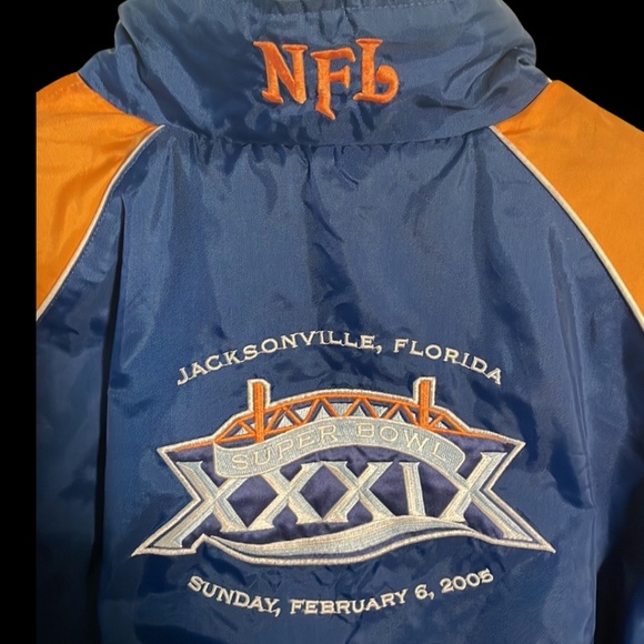 Super Bowl XXXIX Reversible NFL Jacket Sunday Feb 6, 2009 - Picture 2 of 12